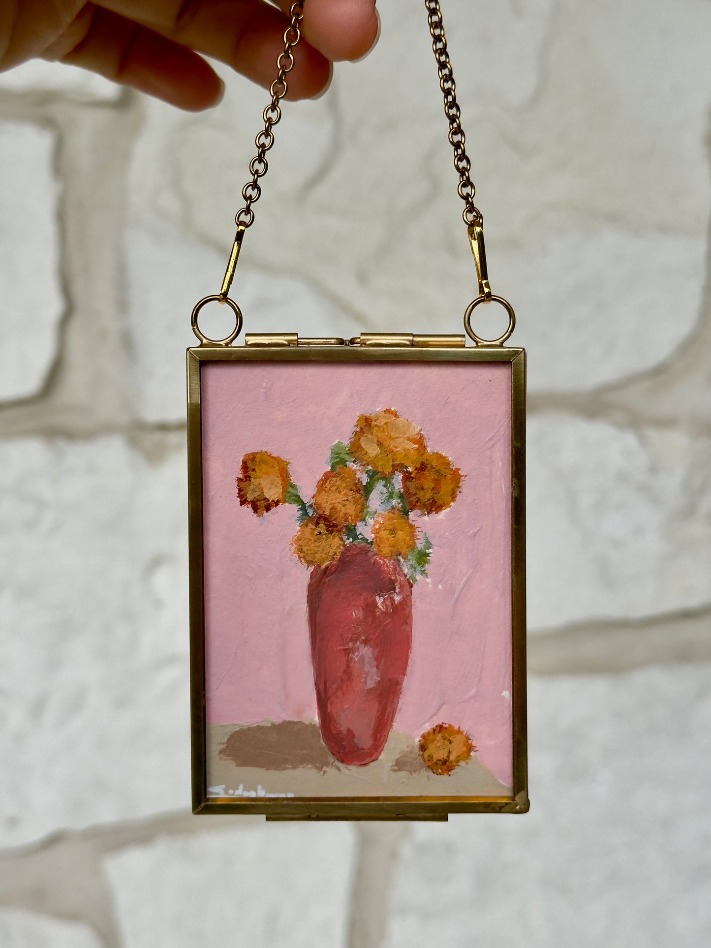 Blushing Marigolds