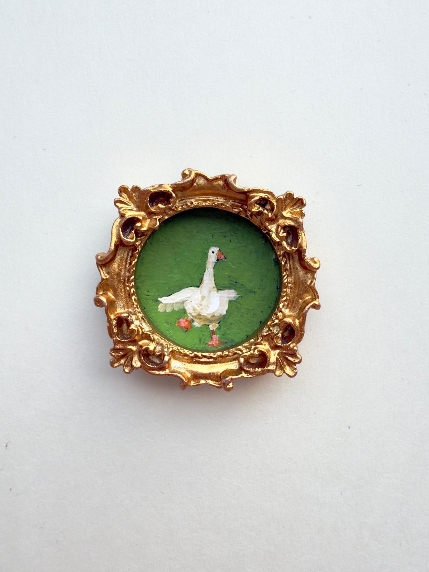 Frolicking Goose