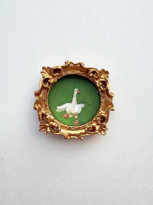 Frolicking Goose